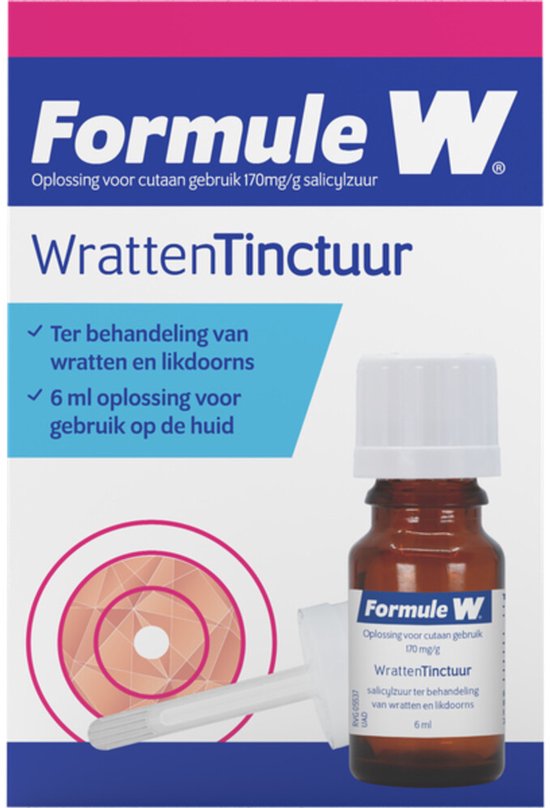 Formule W Wrattentinctuur flesje van 6 milliliter