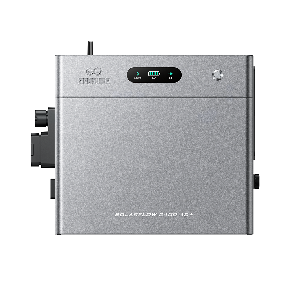 Zendure SolarFlow 2400 AC+, stekkerbatterij met 2.400 W bidirectioneel vermogen